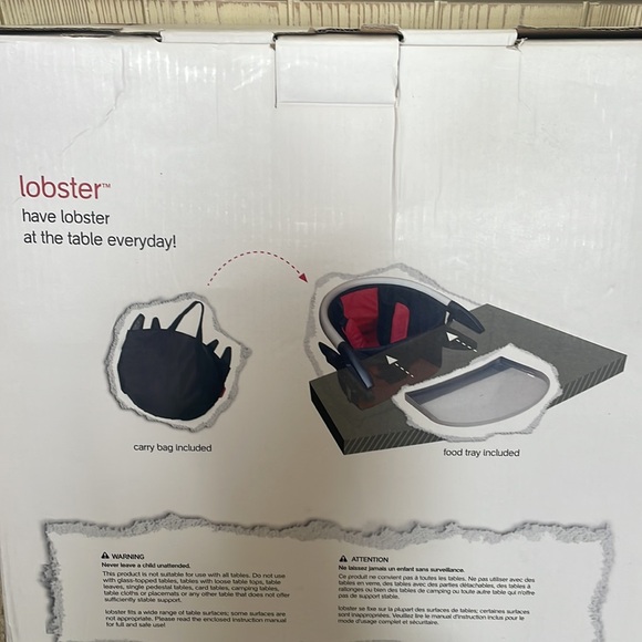 Phil and Teds Lobster Hook On High Chair New In Box, black. Never used. - Picture 4 of 4